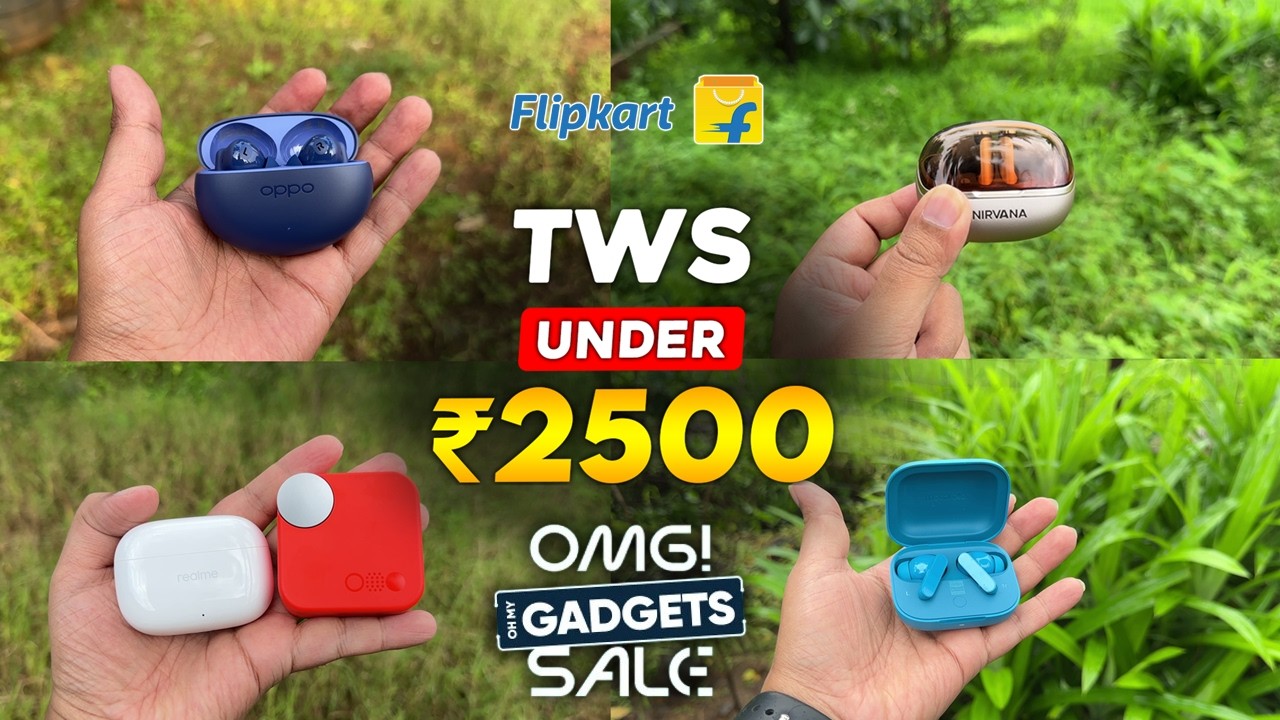 Top 5 Best TWS Under ₹2500 🎧 Top Features & ANC | Best Earbuds Under 2500 ⚡ TWS Under ₹2500