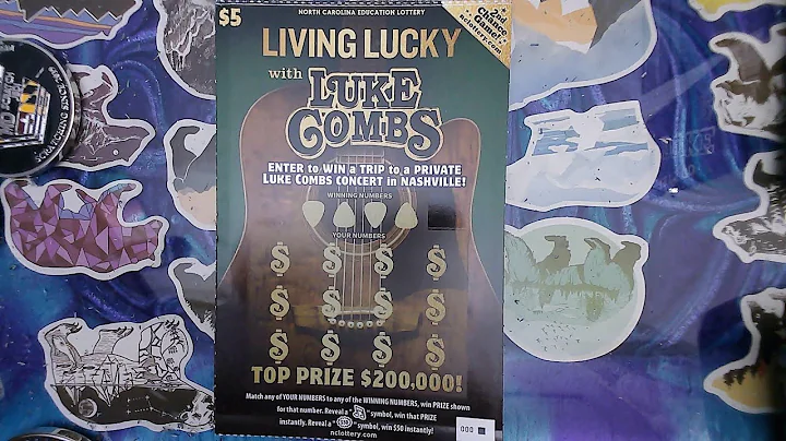 $25 Lycklig session med Luke Combs - letar efter en vinst och det blev ingen flopp