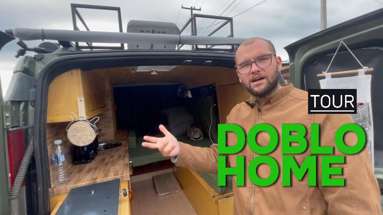 TOUR MOTORHOME no DOBLO Mini Van | Ficou PRONTO? Vamos Viajar pra ONDE?