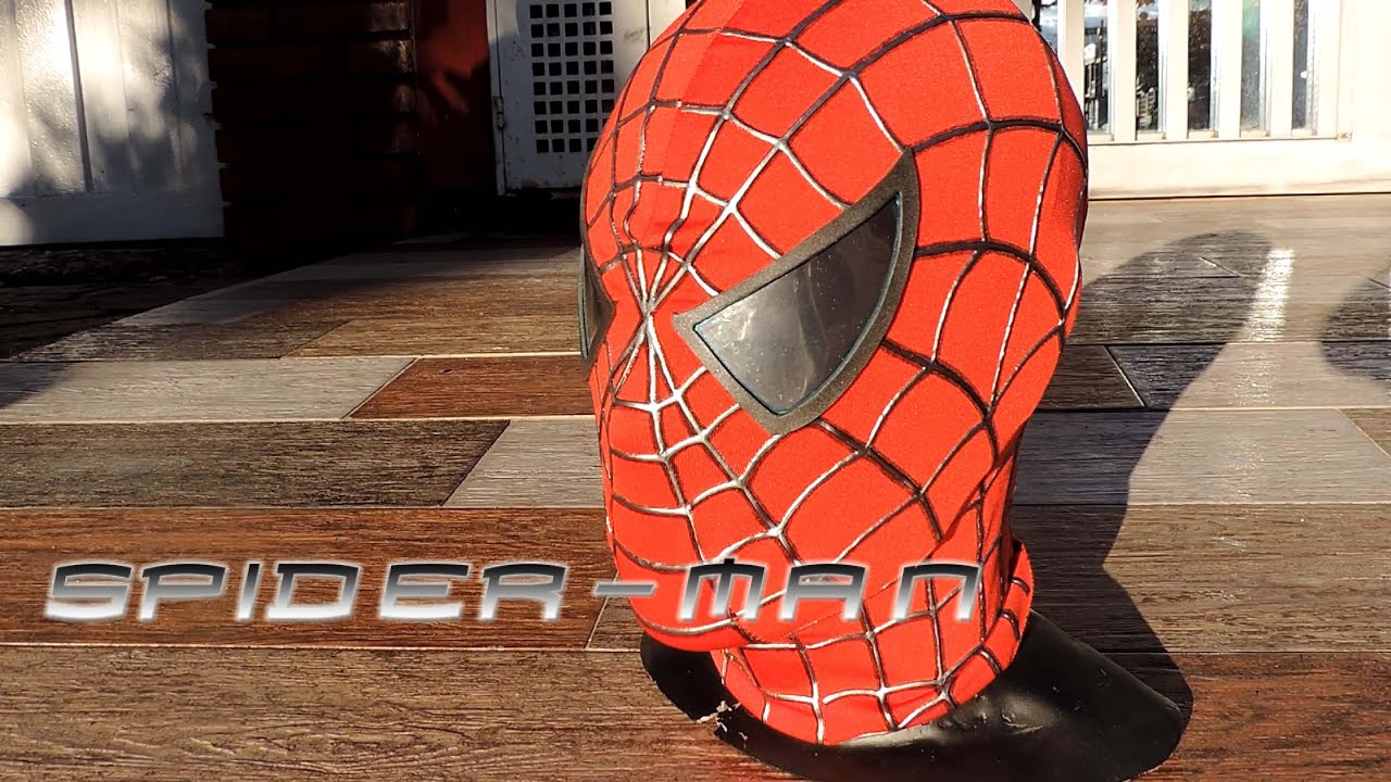 Hagamos la mascara de Spider-Man de Sam Raimi 