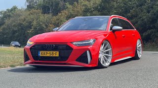 Audi RS Drive! Accelerating! Launches! Beautiful Specs!