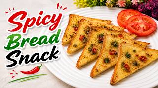 Instant Bread Breakfast Recipe | Easy & Tasty  Bread Snack in 10 Minutes | Soft Bread Snack Recipe | screenshot 3