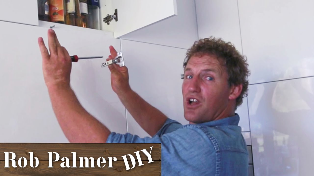 How To Adjust Kitchen Cupboard Door DIY Tip YouTube