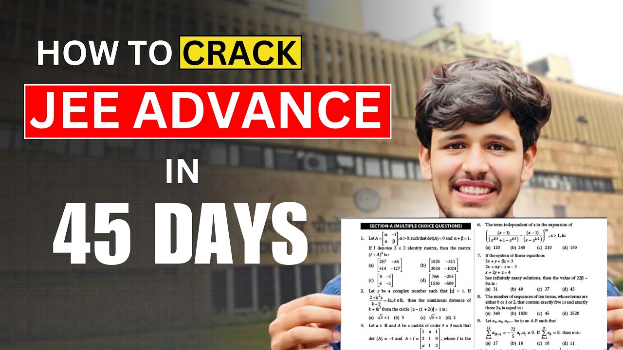 Last 45 Days Jee Mains Roadmap 😳🤯 - YouTube