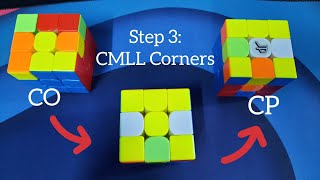 How to solve Rubik's Cube:Roux Method BEGINNER/ Step 3:CMLL Corners /Bahasa Melayu,BM