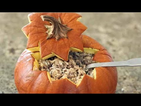 Dinner in a Pumpkin