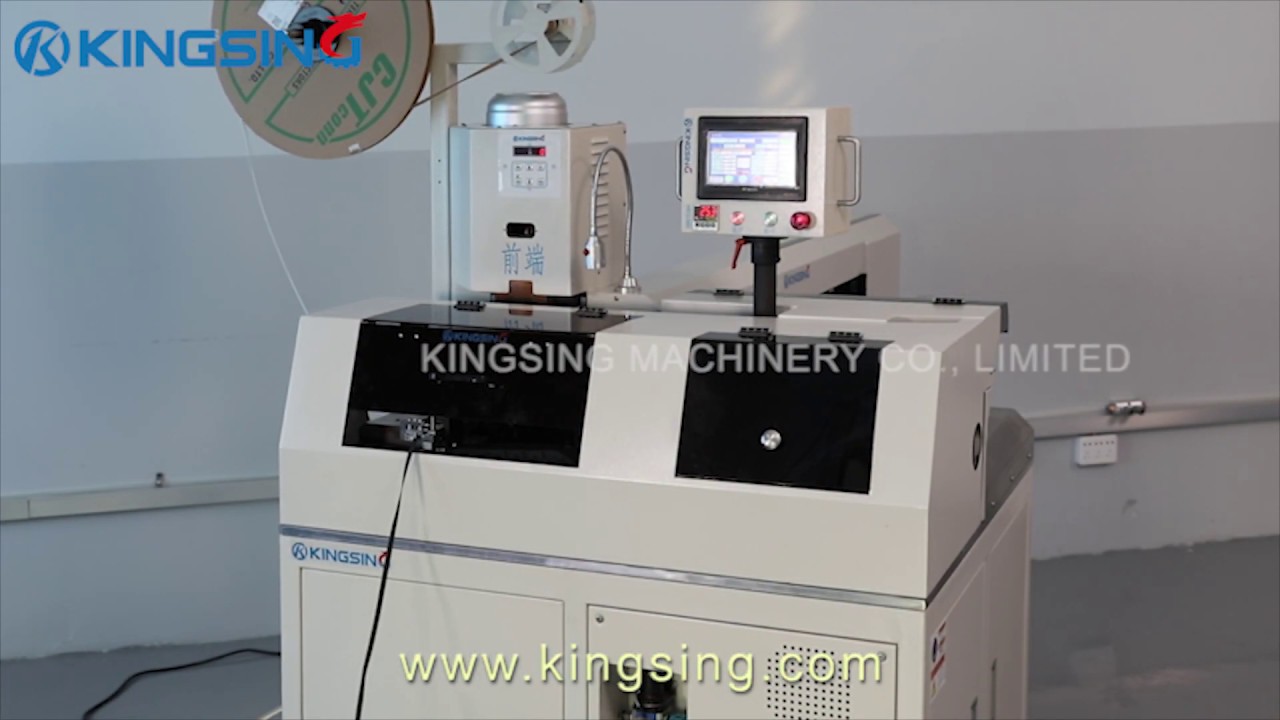 Automatic Ribbon Cable Stripping Crimping and Tin Soldering Machine