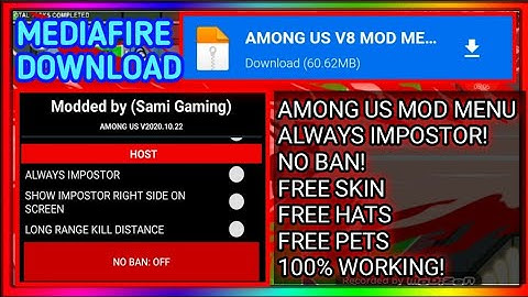 Among Us Mod Menu Android/iOS - Always Impostor - NO BAN - Free Hats/Skin/Pets - MediaFire