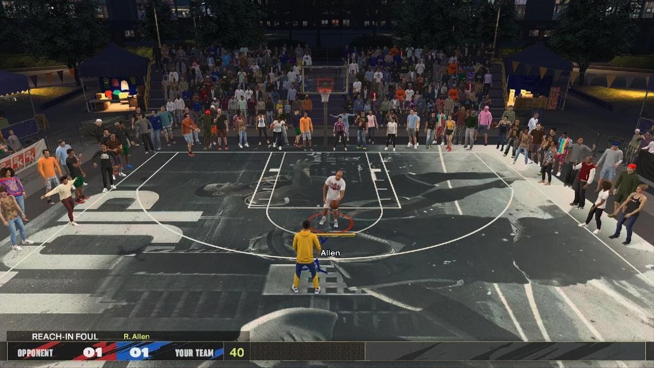 NBA 2K25 Ray Allen Vs Stephen Curry