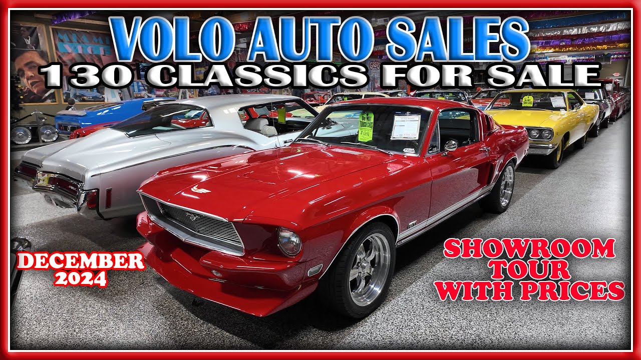 Classic Cars for Sale Lot Walk at Volo Auto Sales - December 2024