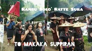 Acara Rambu Solo' Suku Toraja di Pinrang || To Makaka Suppiran Alm. Theodorus Tuka' || Ratte Sura