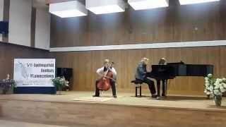 Tomek Śliwa Bochnia 16.05.2015 Ogólnopolski Konkurs Wiolonczelowy