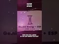 Gemini Energy + ESP  #gemini #3rdhouse  #extrasensoryperception #hsp  #astrology #natalchart #shorts