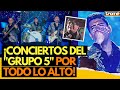 Concierto del GRUPO 5: Todo lo que pasó en el show por su 50 aniversario, ¡LLORAN en el escenario!