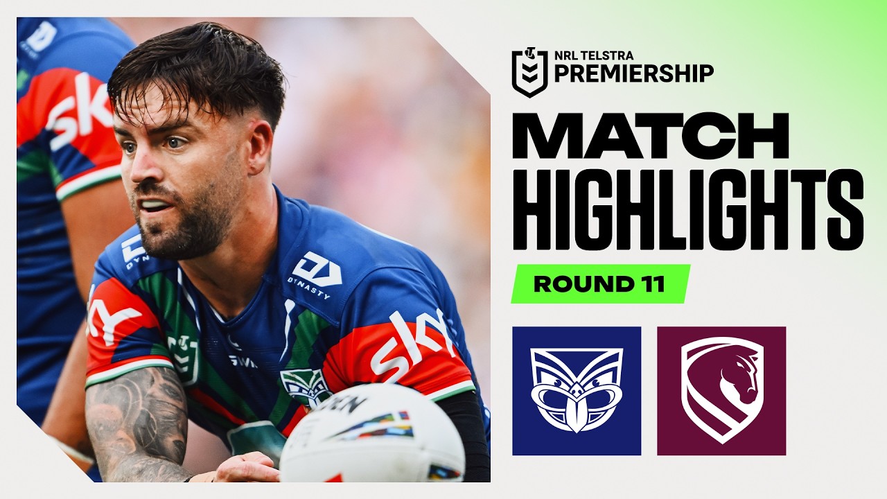 NRL 2026 | Warriors v Broncos | Match Highlights | Round 11