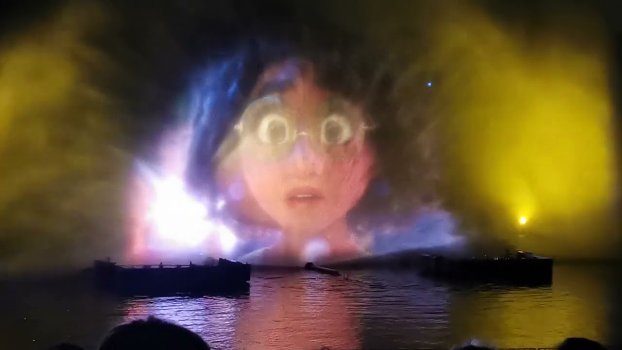 Disney's Hollywood studios: FANTASMIC show (August 30, 2023)