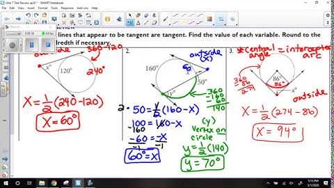 Unit 7 Test Review Recording sp20