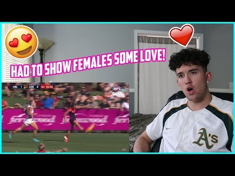 American Guy Reacts to AFLW for the First Time! 2018 AFLW Highlights