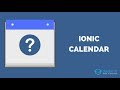 Building a Calendar for Ionic With Angular Calendar