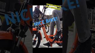 Making friends on a Mooncool. Checkout the full video #mooncoolbikes #mooncool