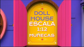 Casa de muñecas y sus escalas o  Escala 1:12 Dollhouse