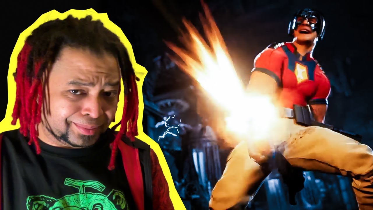 Mortal Kombat 1 - Peacemaker Gameplay Trailer | DC : REACTION & REVIEW!!