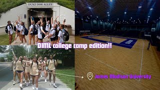 DIML at James Madison University + volleyball camp *fun experience!!
