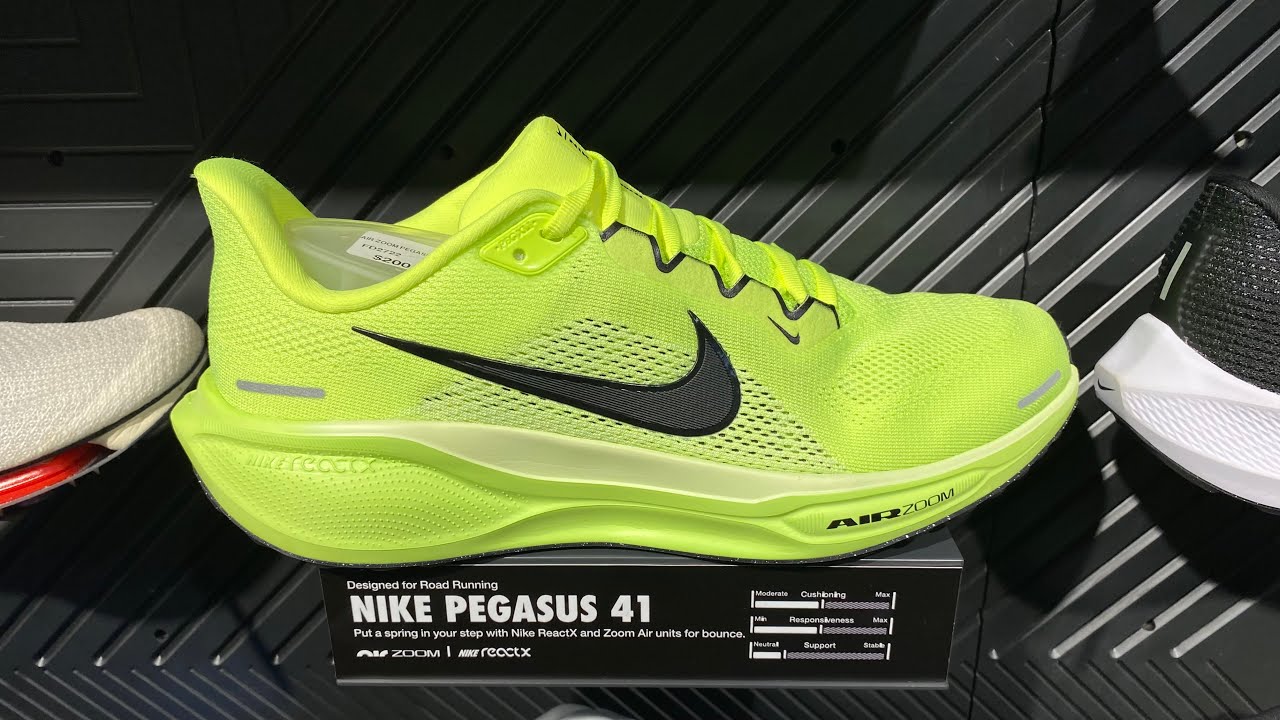 Nike Pegasus 41 (Volt/Barely Volt/Black) - Style Code: FD2722-701