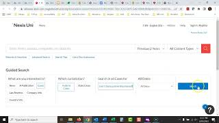 Nexis Uni Partnership Federal Legal Case Search