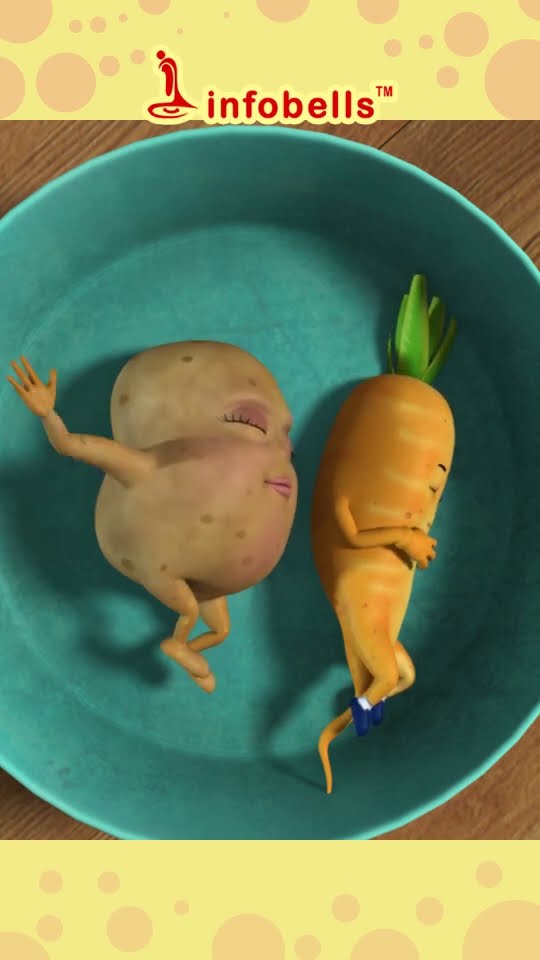 Aloo kachaloo beta kahan gaye the | Hindi Rhymes \u0026 Balgeet | Infobells #hindirhymes #alookachaloo