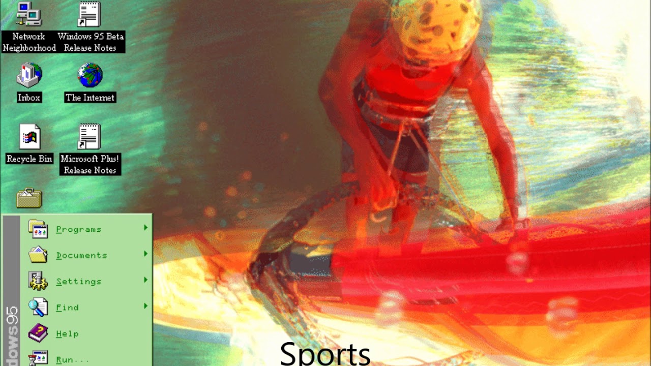 All Microsoft Plus! for Windows 95 Build 106 Startup and Shutdown Sounds