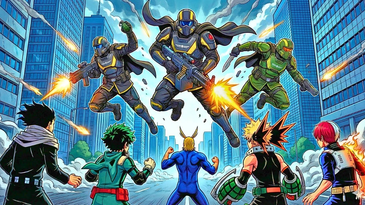 What If HELLDIVERS Entered The MY HERO ACADEMIA Universe?