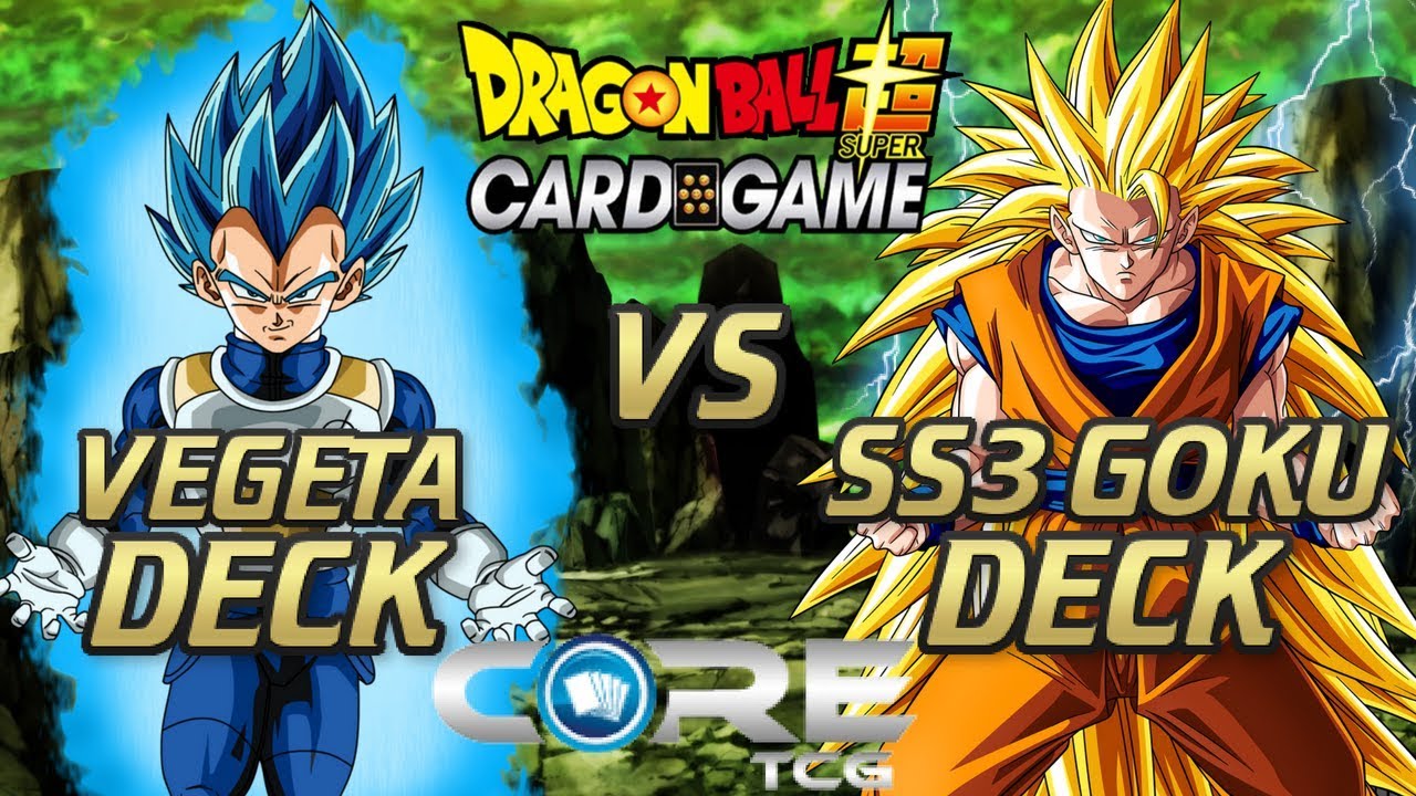 ROYAL BLUE VEGETA V.S SUPER SAIYAN 3 GOKU! DBS CORE TCG REGIONAL
