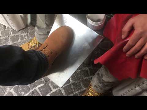 How to clean Timberland nubuck leather shoes