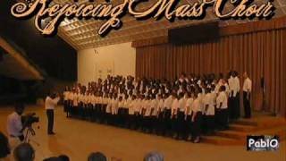 Video thumbnail of "REJOICING MASS CHOIR - Só o nome de Jesus"