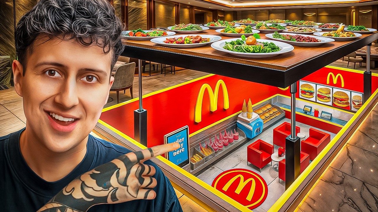 Probé los RESTAURANTES MÁS RAROS de La Ciudad 😱