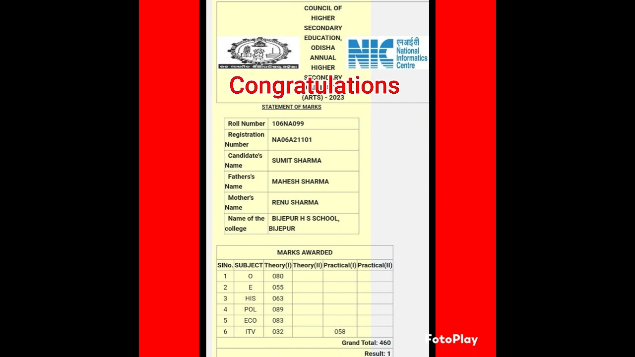 ||Success Story||+2 Arts||Result 2023||