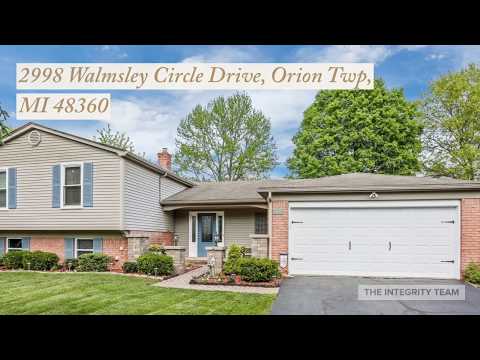 2998 Walmsley Circle Drive, Orion Township, MI home video tour