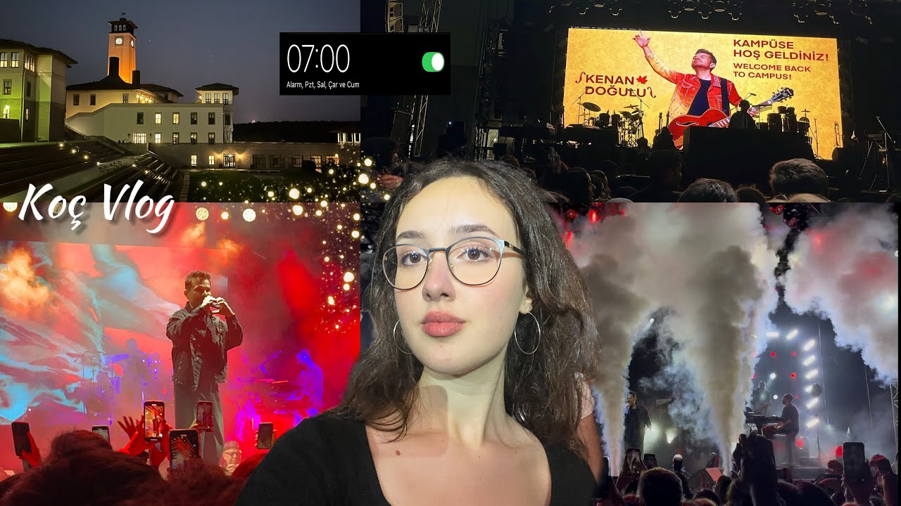 Koç Üniversitesinde bir günüm 🍂🎧🎞️