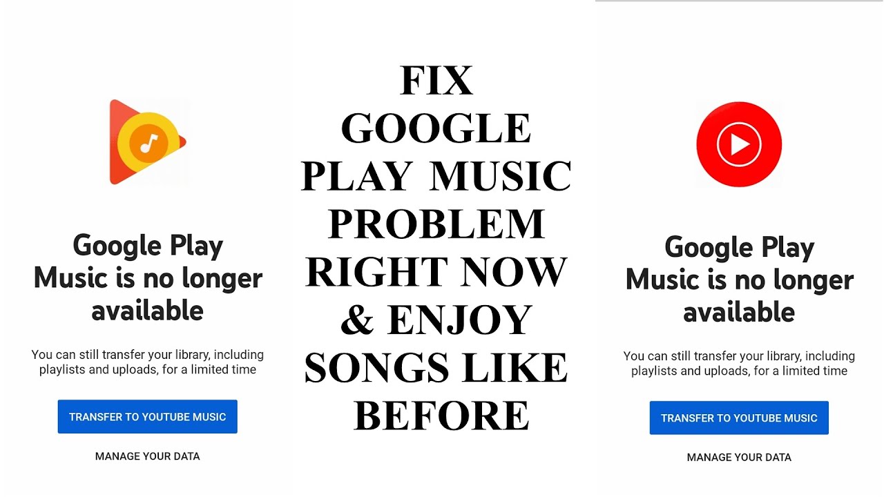 How to fix google play music problem |YOUTUBE MUSIC|