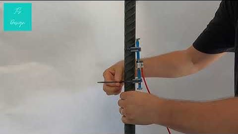 #11 Rebar Strain Gauge Install