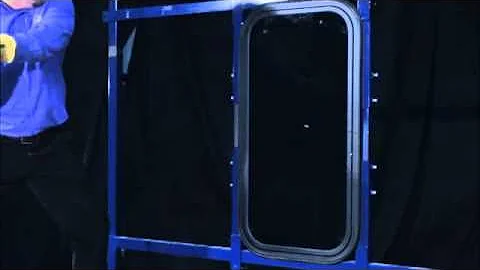 Glass Impact Test with Sledgehammer: Acrylic Glass