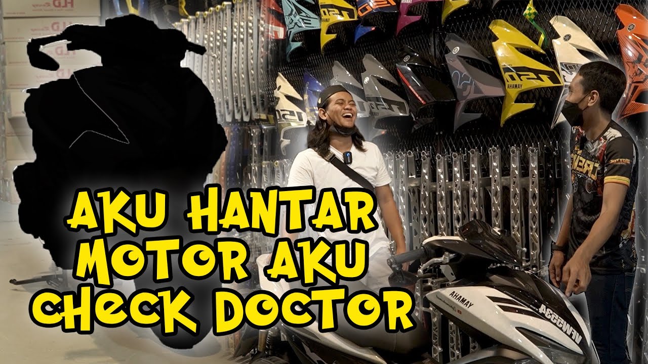 CAKAP YA DEKAT MOTOR, SAMPAI MOTOR AKU SAKIT!!???