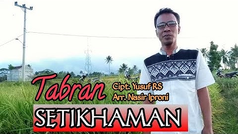 Lagu Lampung SETIKHAMAN || cover. Tabran || Cipt. Yusuf RS || Arr. Nasir Iproni