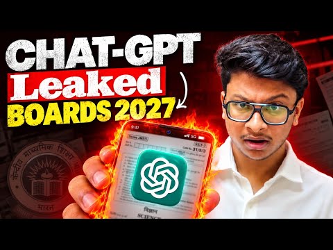 Boards 2027 Paper Leak*d😱 ChatGPT did it (Proof inside)