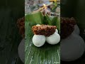 Leaf Egg Roast #egg #food #streetfood #villagefood