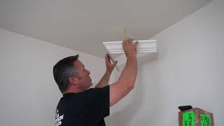 Installing Crown Moulding-Using Templates