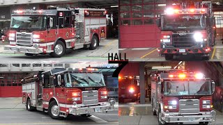 North Vancouver City Fire Department - Engine 9, Engine 11, Ladder 10, & BCAS Responding North Vancouver City Fire Department - Engine 9, Engine 11, Ladder 10, & BCAS Responding