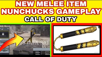CALL OF DUTY MOBILE NUNCHUCKS GAMEPLAY | NUNCHUCKS GAMEPLAY IN COD MOBILE