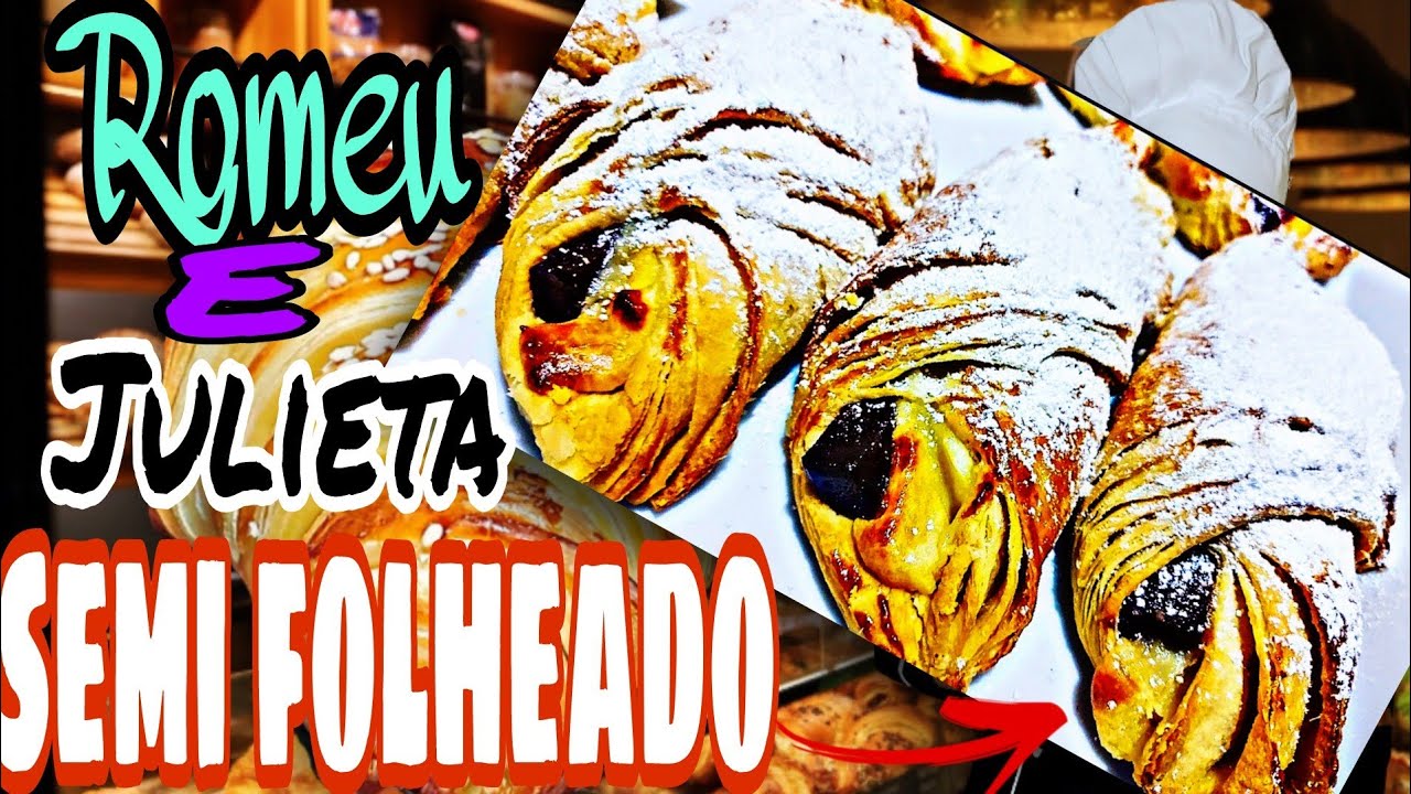 como fazer Massa semi folheada pra Romeu e Julieta